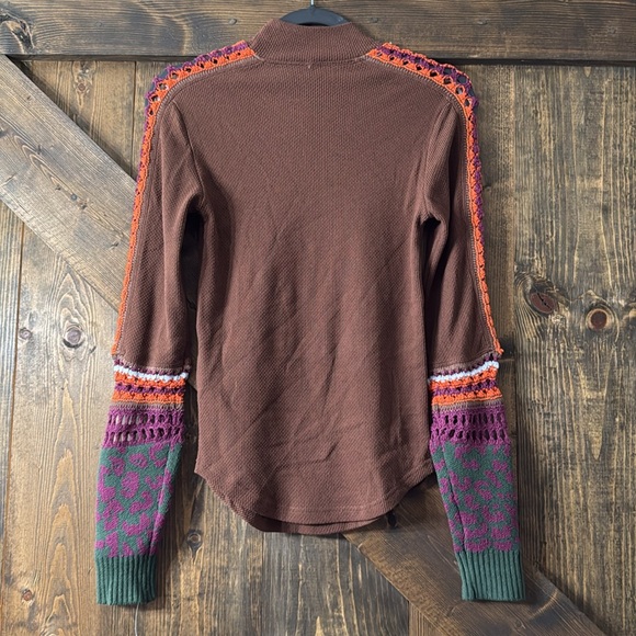 FREE PEOPLE Switch It Up Thermal Top - Picture 5 of 7